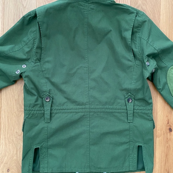 (SOLD) DIESEL jagarto green military field jacket M - Picture 3 of 11